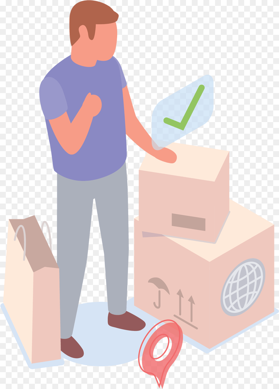 Customer Experience, Box, Cardboard, Carton, Package Free Png