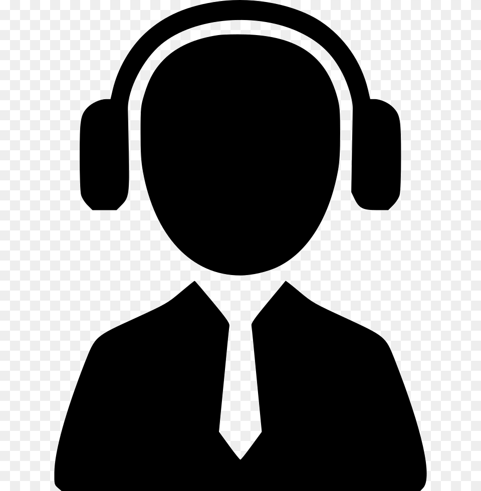 Customer Listening Listening Icon, Stencil, Accessories, Tie, Formal Wear Free Png Download