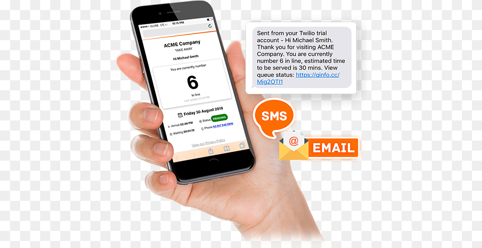 Customer Queue Management Software Smart Device, Electronics, Mobile Phone, Phone Png Image