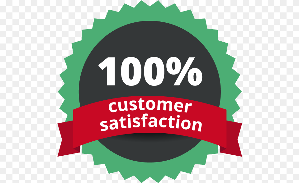 Customer Satisfaction Guarantee Clipart 100 Satisfaction Guarantee, Logo, Badge, Symbol Free Png Download