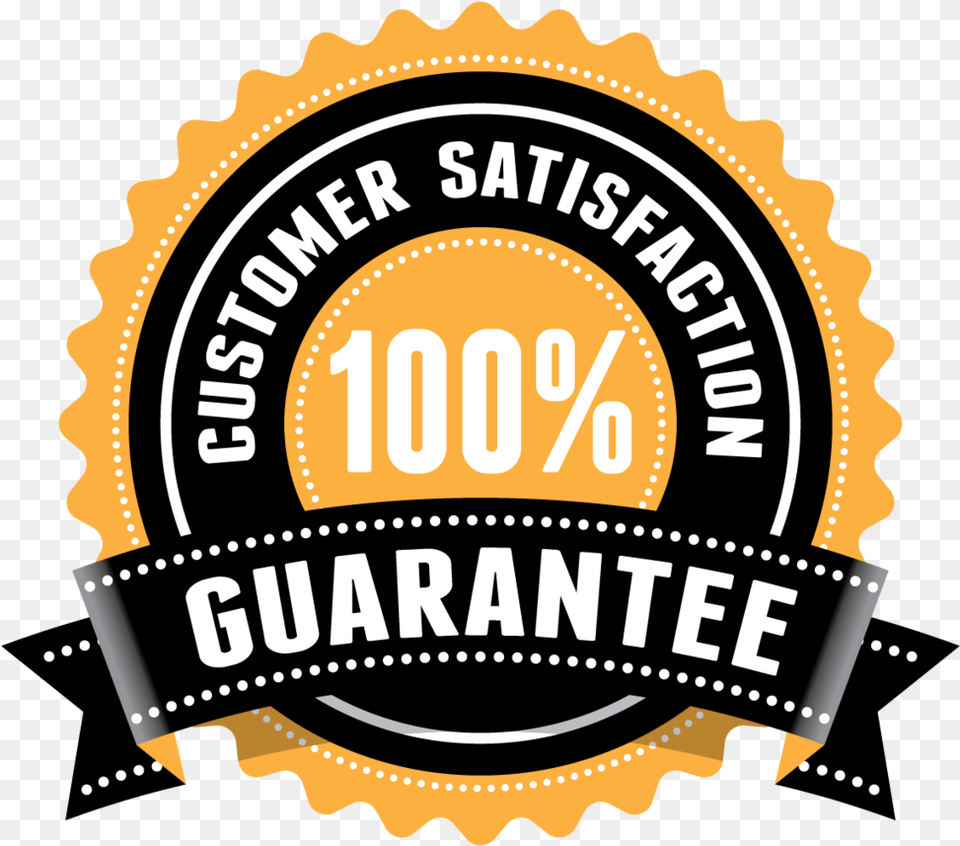 Customer Satisfaction Guaranteed, Badge, Logo, Symbol, Architecture Free Png