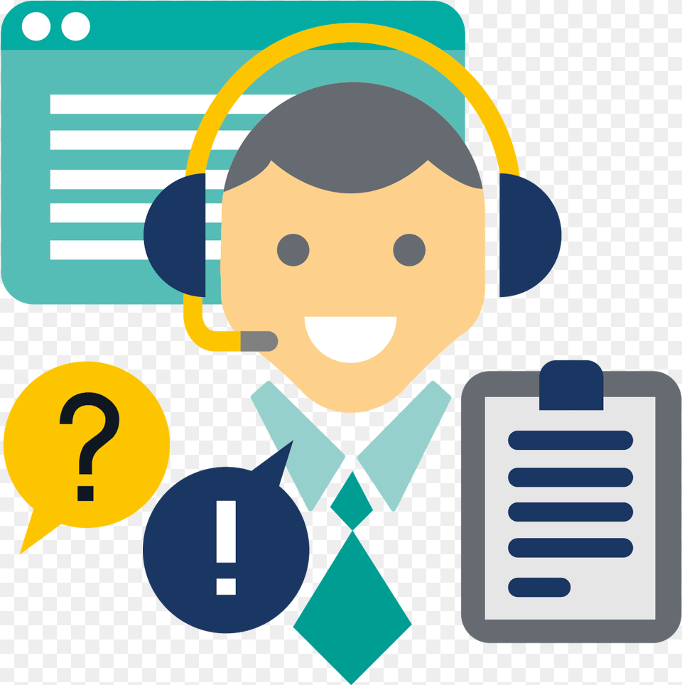 Customer Service Icon, Face, Head, Person Png Image