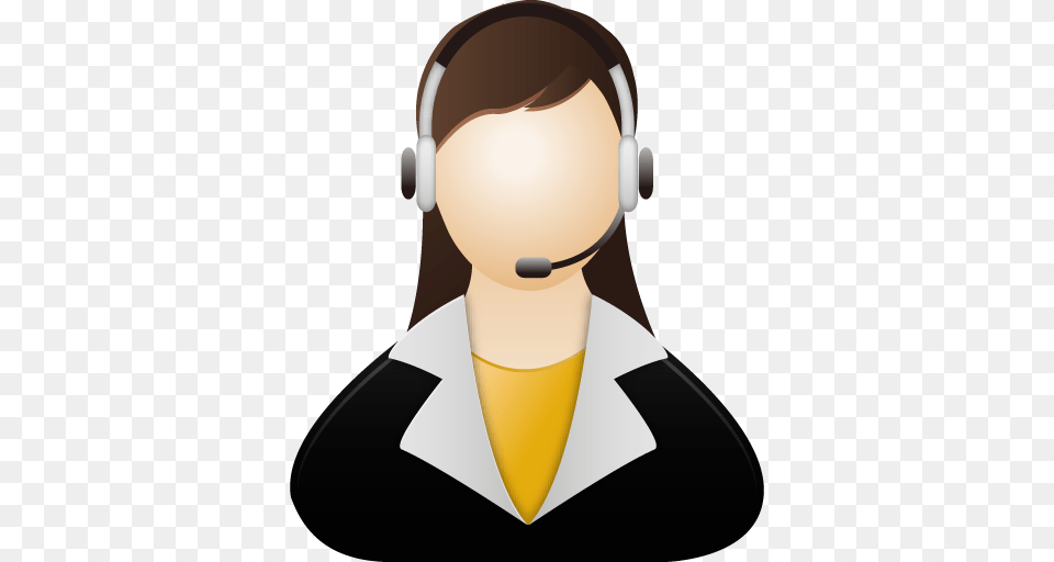 Customer Service Icon, Electronics, Headphones, Adult, Person Free Png Download