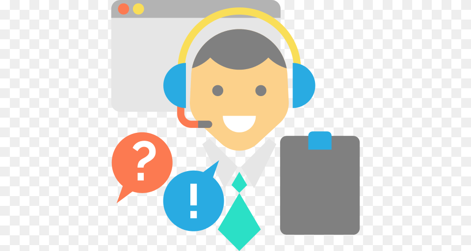 Customer Service Icon, Accessories, Formal Wear, Tie, Bag Free Transparent Png