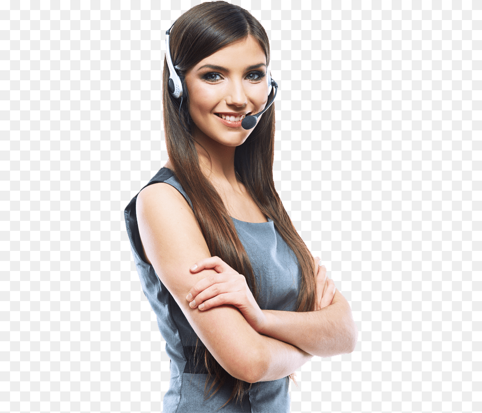 Customer Service Woman, Smile, Face, Portrait, Happy Free Png