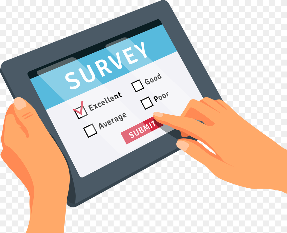 Customer Survey, Computer, Tablet Computer, Electronics, Adult Free Png Download