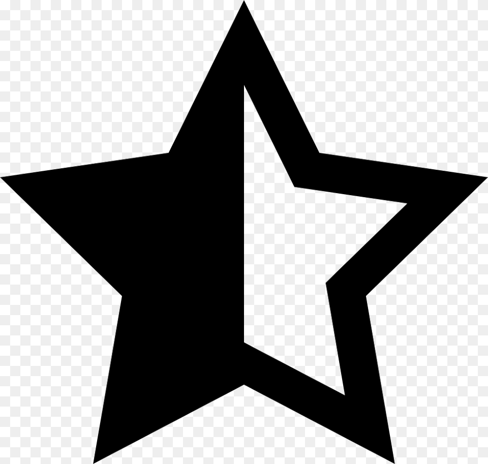 Customer Testimonial Fa Fa Star Half O, Star Symbol, Symbol, Cross Free Transparent Png