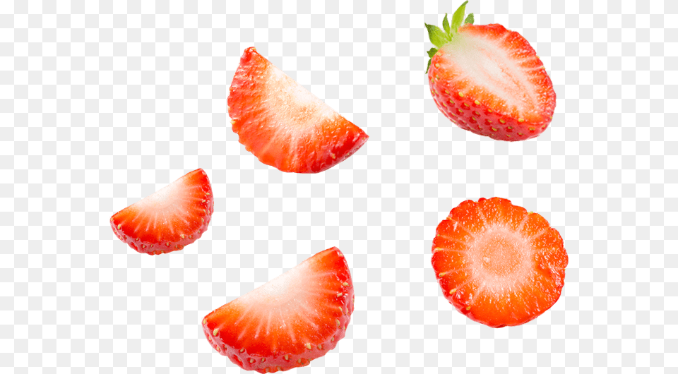 Customise Topping Straberries Fresa En Trozos, Berry, Food, Fruit, Plant Png