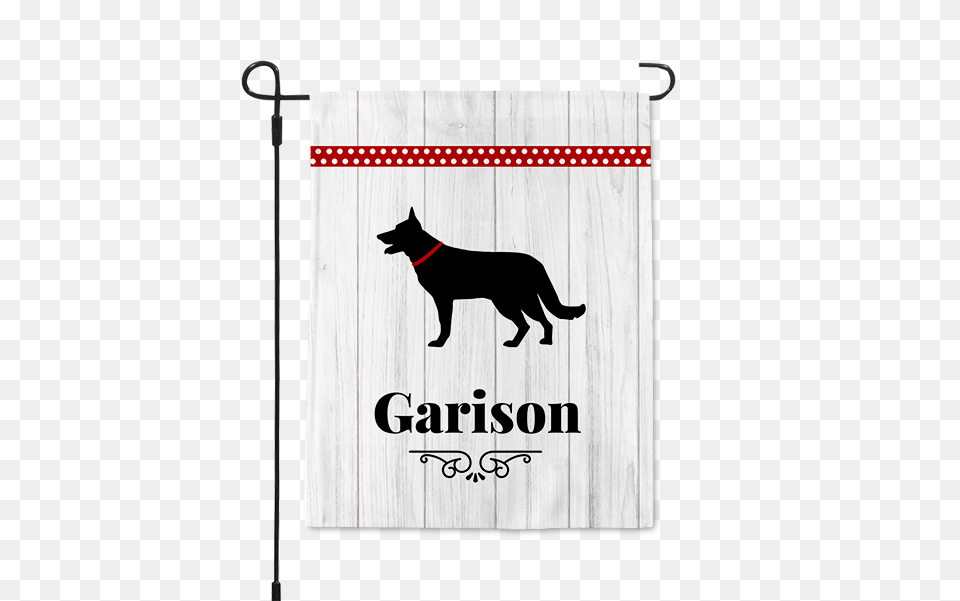 Customizable German Shepherd Dog Garden Flag German Shepherd, Animal, Canine, Mammal, Pet Png