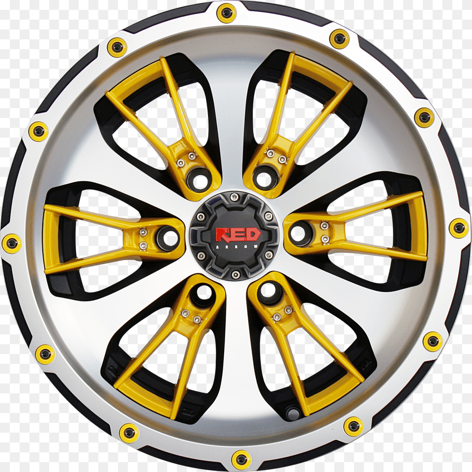 Customize This Wheel 16 In Black And Yellow Rims, Alloy Wheel, Car, Car Wheel, Machine Png Image