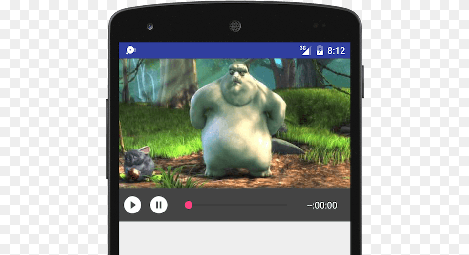 Customize Youtubeplayer Controls In Android Custom Youtube Player Android, Animal, Mammal, Wildlife, Bear Free Png