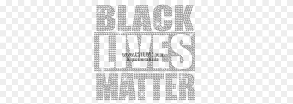 Customized Black Lives Matter Iron On Rhinestone Transfer T Shirt, Gate, Text Free Transparent Png