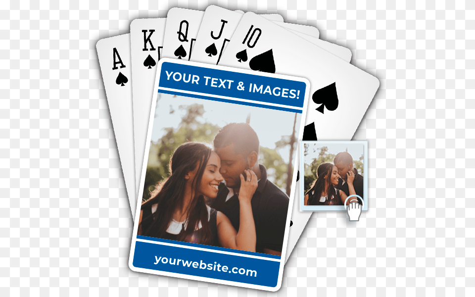 Customized Deck Of Cards Wedding, Person, Adult, Man, Female Free Png Download