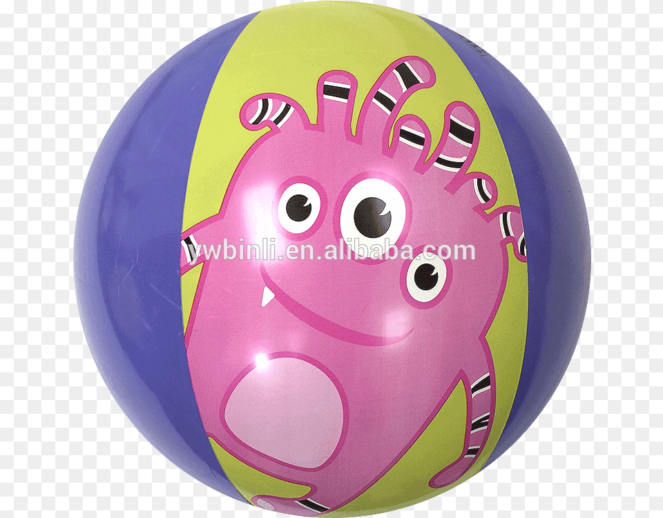 Customized Monster Cartoon Printing Beach Ball Inflatable Cartoon, Sphere, Bowling, Bowling Ball, Leisure Activities Png