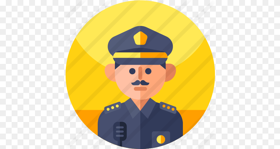 Customs Agent People Icons Agente De Aduanas Icono, Captain, Officer, Person, Photography Free Png