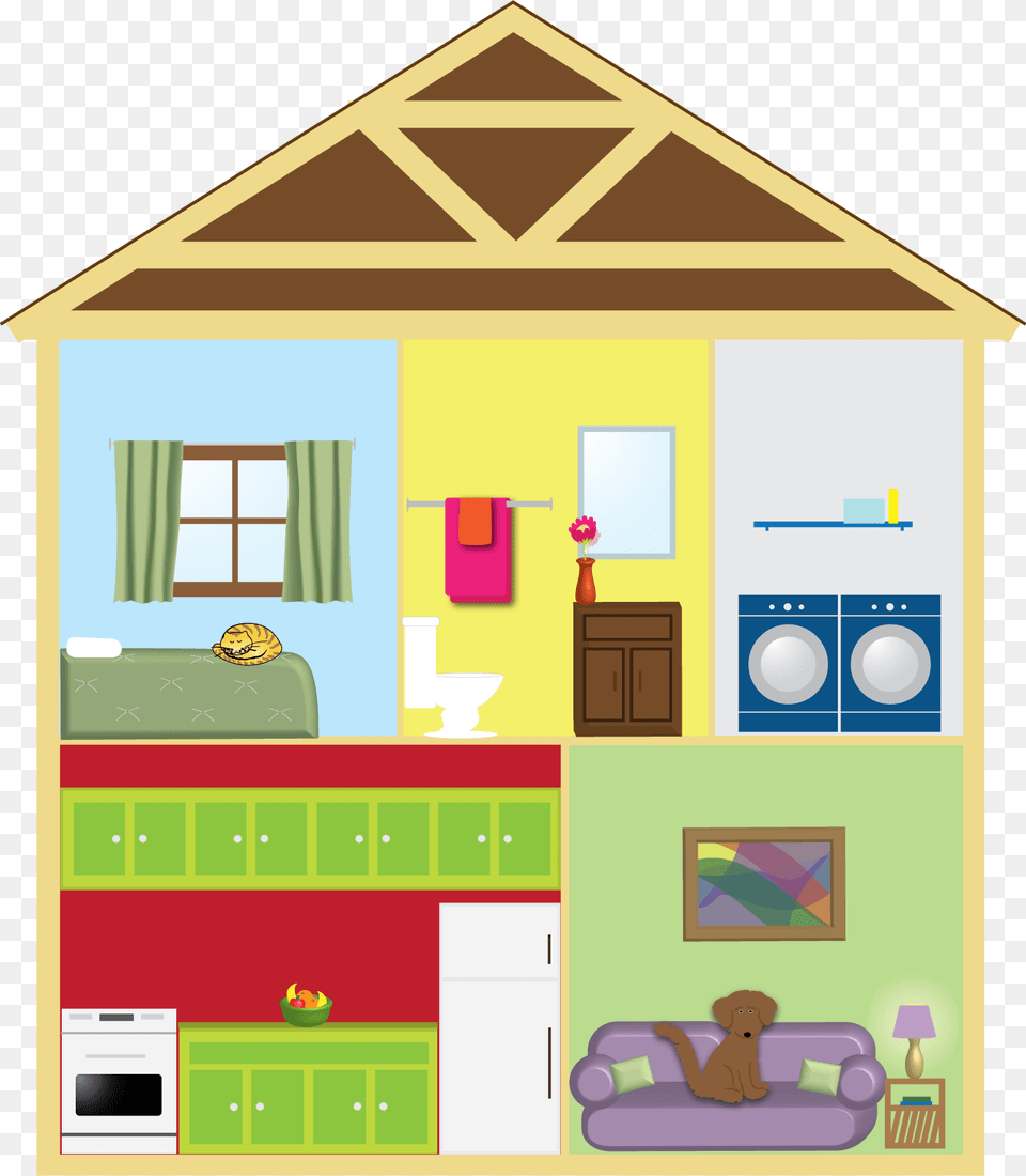 Cut Clipart Rooms In A House Clipart, Electrical Device, Switch, Outdoors Free Transparent Png