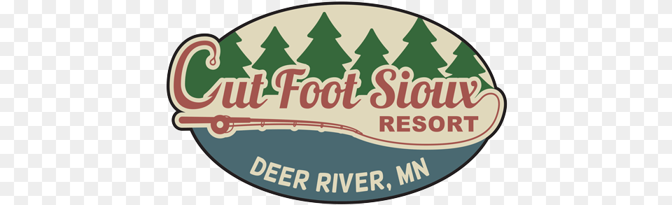 Cut Foot Sioux Resort Full Logo Cut Foot Sioux Lake, Disk Free Png Download