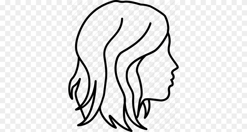 Cut Girl Hair Lob Sally Shag Shaggy Icon, Animal, Elephant, Mammal, Wildlife Free Transparent Png