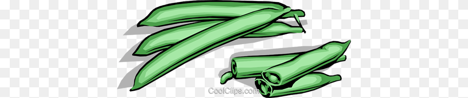 Cut Green Beans Royalty Vector Clip Art Illustration, Produce, Food, Bean, Plant Png Image