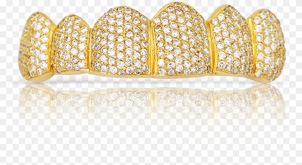 Cut Grillz Transparent Gold Teeth, Accessories, Jewelry, Ornament, Diamond Png
