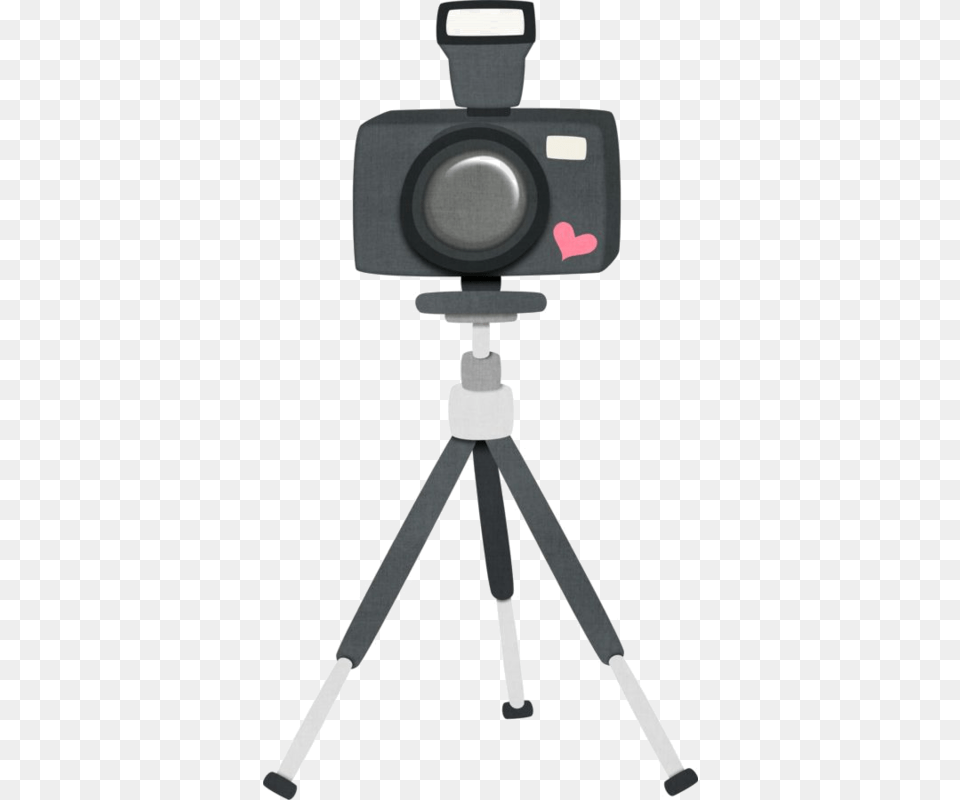 Cut Image Clipart Images Photo Illustration Monet Camera Tripod Clipart, Electronics Free Png Download