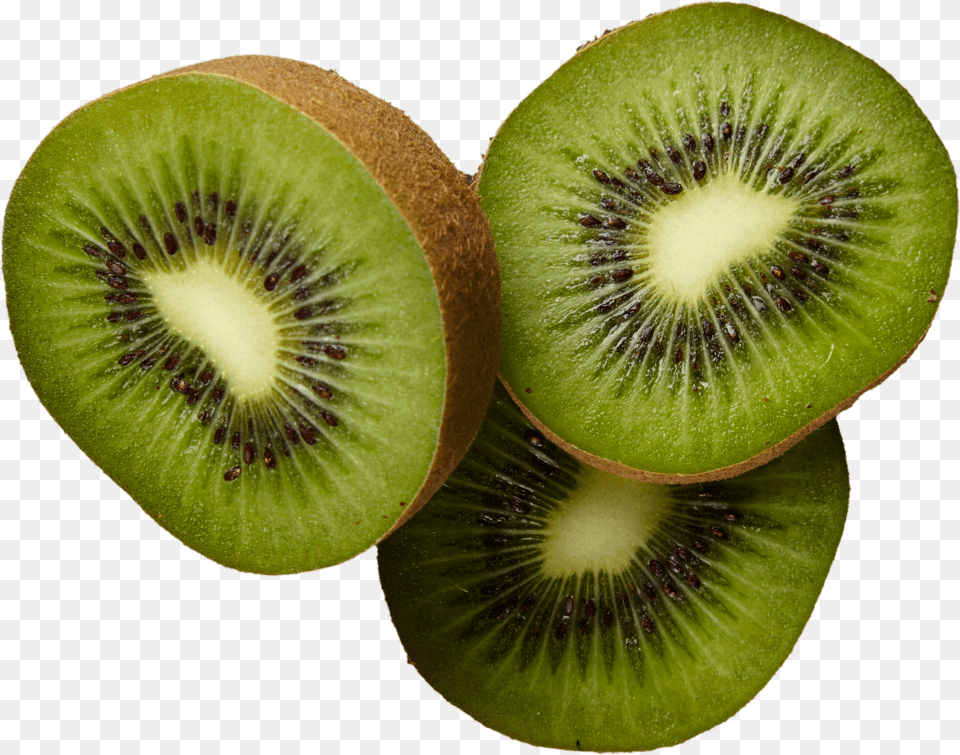 Cut Kiwi, Food, Fruit, Plant, Produce Png