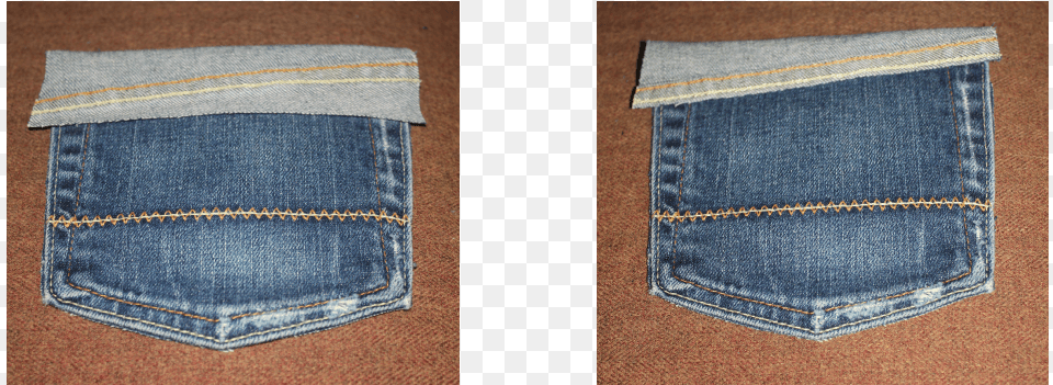 Cut Out A Back Pocket From The Jeans Pocket, Clothing, Pants, Vest, Shorts Png Image