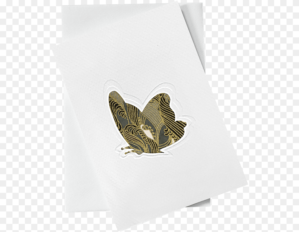 Cut Out Card Card Kami Speckled Wood Butterfly, Napkin Png Image