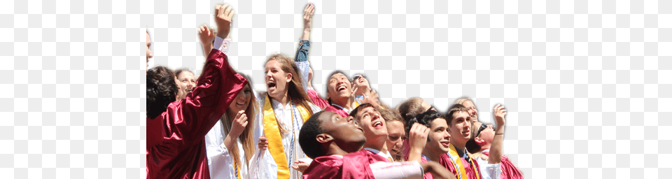 Cut Out Crowd, Person, Celebrating, People, Girl Png Image