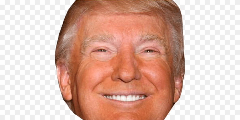 Cut Out Donald Trump Head, Baby, Smile, Person, Mouth Png Image