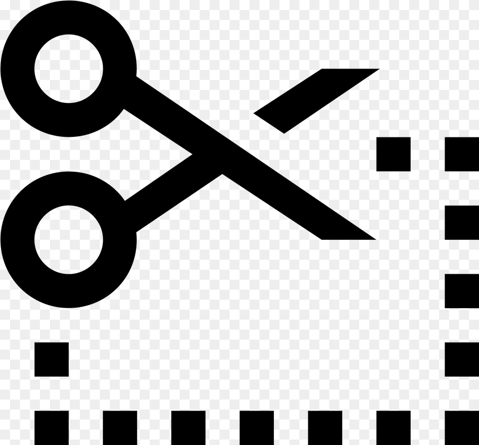 Cut Out For Border Icon In Excel, Gray Free Png Download