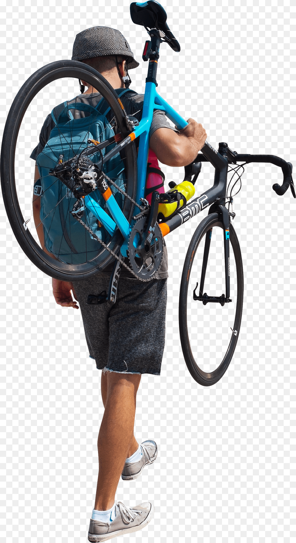 Cut Out People Bike, Shorts, Clothing, Adult, Person Png Image