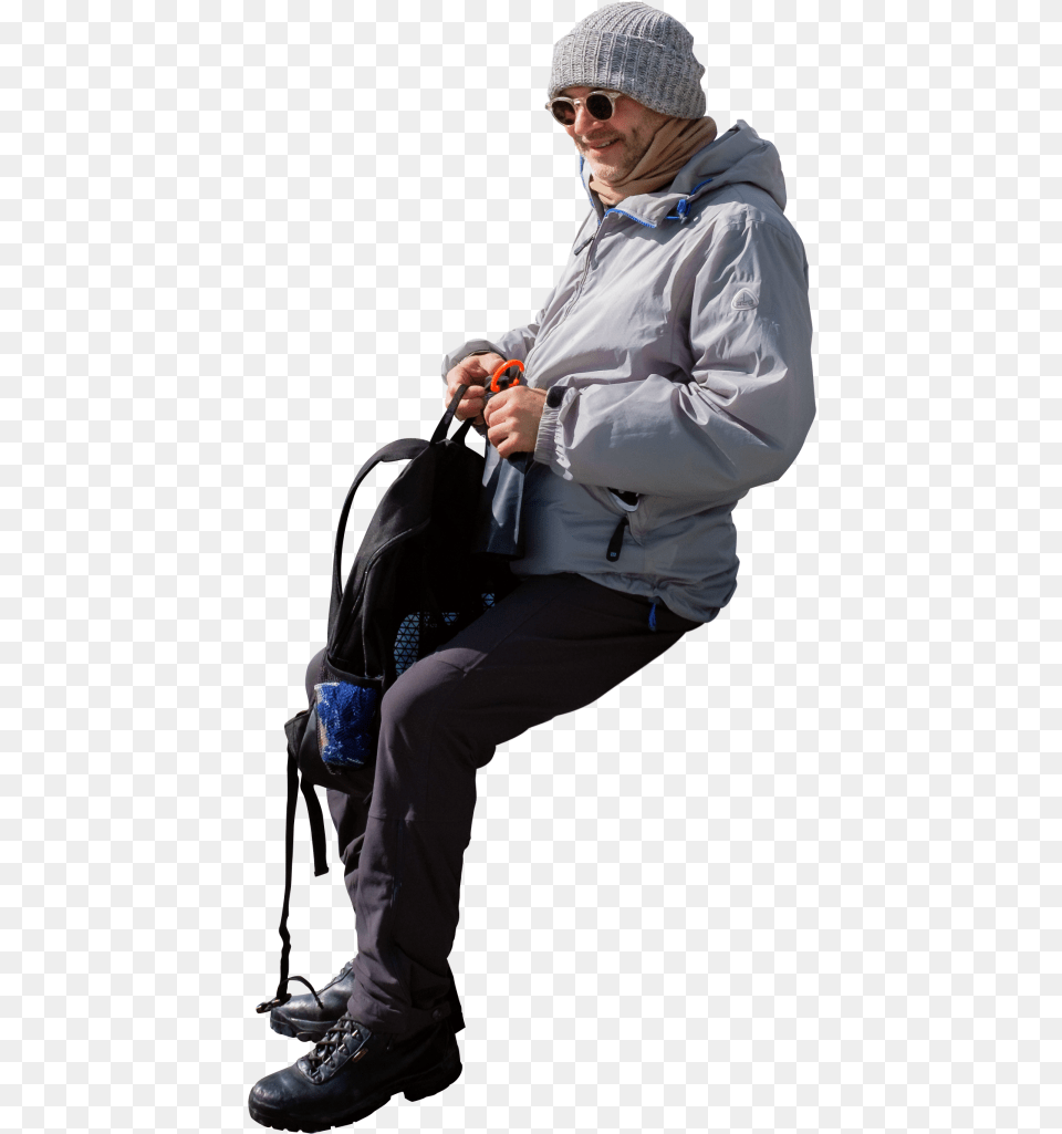 Cut Out People Elderly Woman Sitting, Hand, Hat, Person, Footwear Free Png Download
