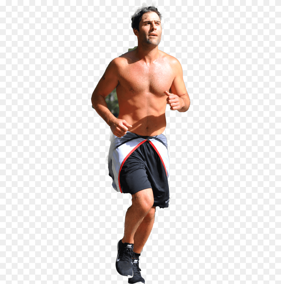 Cut Out People Run, Shorts, Clothing, Person, Man Free Transparent Png