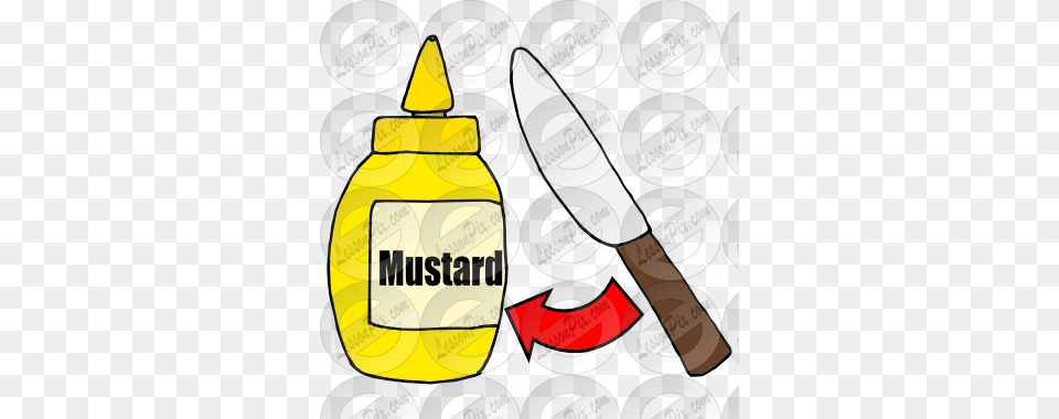 Cut The Mustard Picture For Classroom Therapy Use, Bottle, Dynamite, Weapon, Ink Bottle Free Transparent Png