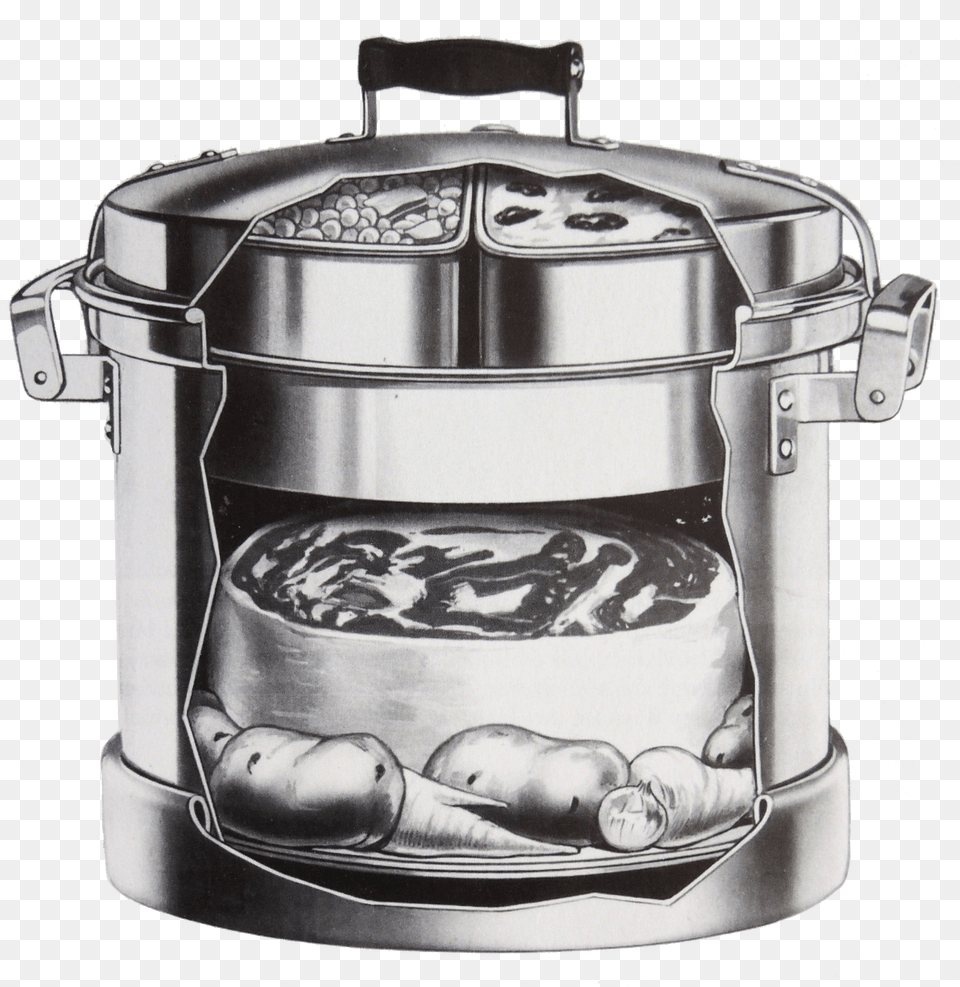 Cutaway View Of Waterless Cooker Coffee Percolator, Appliance, Baby, Device, Electrical Device Png