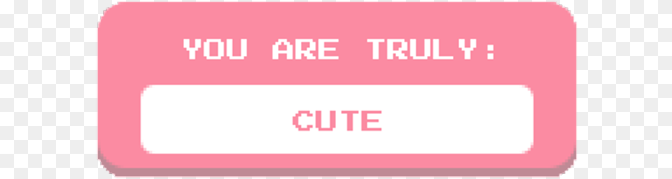 Cute Aesthetic, Text Png Image