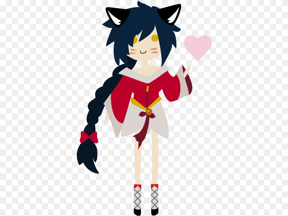 Cute Ahri Cartoon Cartoon, Book, Comics, Publication, Baby Free Png Download