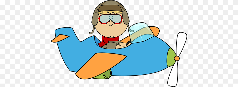 Cute Airplane With Banner Clipart Theveliger, Cartoon, Face, Head, Person Png