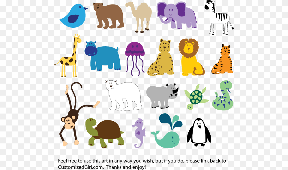 Cute Animals Clip Art Clipart Animals, Animal, Wildlife, Mammal, Bear Free Transparent Png