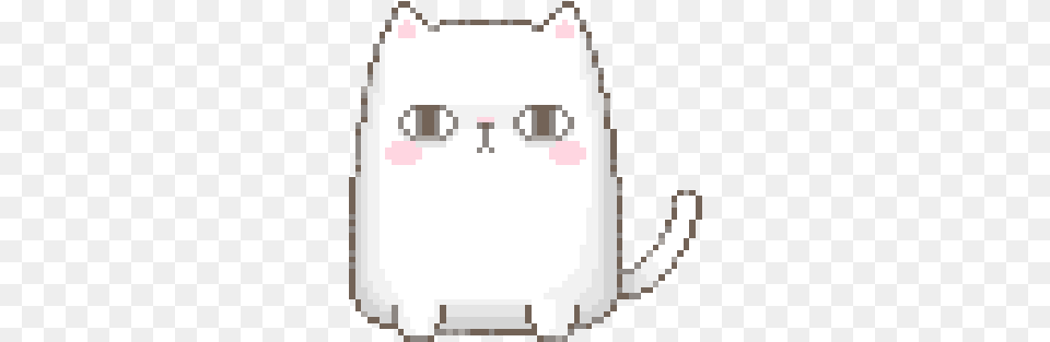 Cute Animated Cat Kawaii Pixel Art Gifs Transparent Pixel Cat Gif, Angora, Animal, Mammal, Pet Free Png