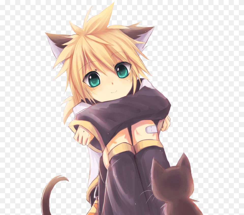 Cute Anime Boys Neko, Publication, Book, Comics, Baby Free Png