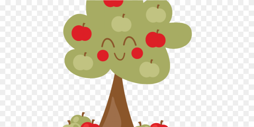 Cute Apple Tree Clipart, Clothing, Hat, Food, Fruit Png
