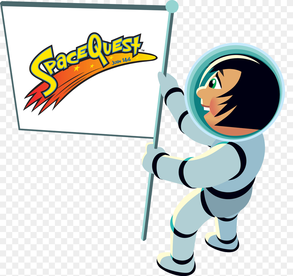 Cute Astronaut Cliparts, Book, Comics, Publication, Cleaning Free Png