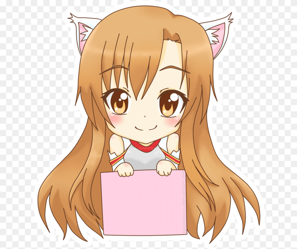 Cute Asuna Chibi, Book, Comics, Publication, Baby Free Transparent Png