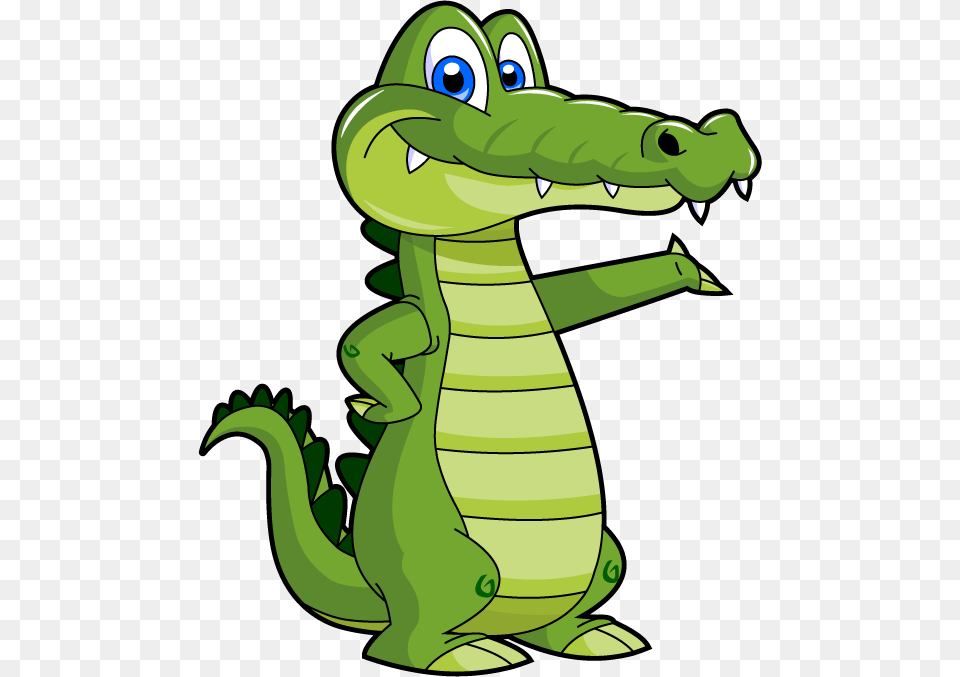 Cute Baby Alligator Clipart, Animal, Reptile, Crocodile, Dynamite Free Png Download