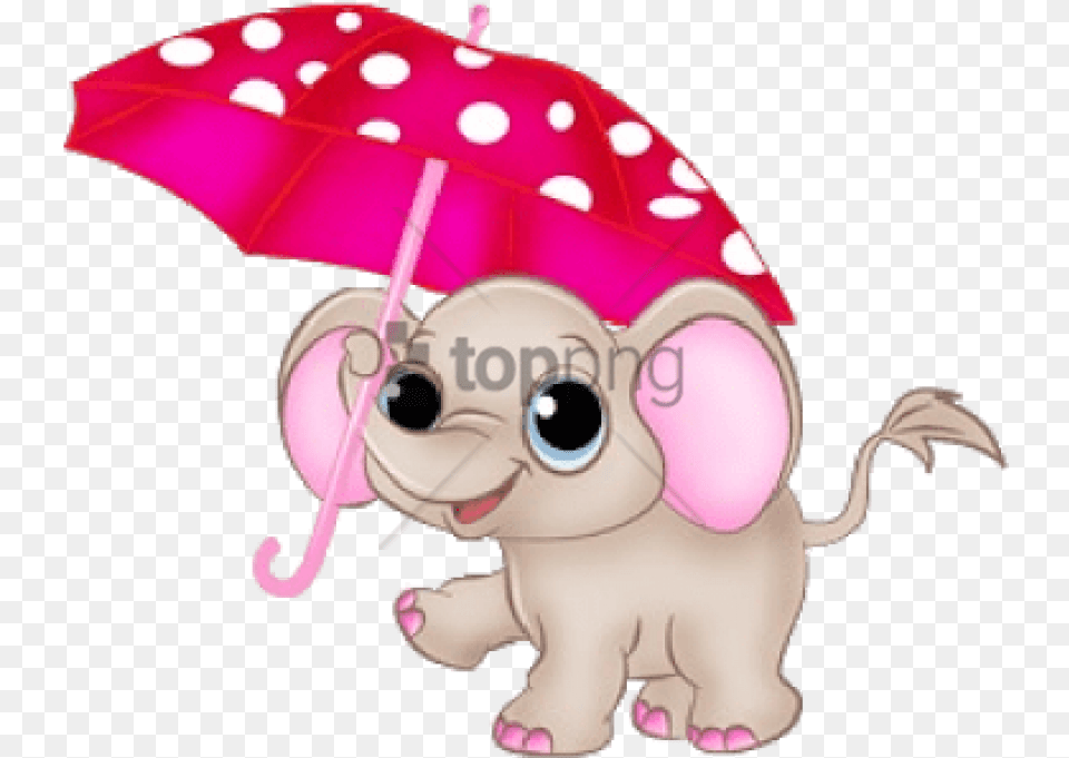 Cute Baby Elephant Cartoon Image With Clipart Cute Baby Elephant, Person, Canopy Png
