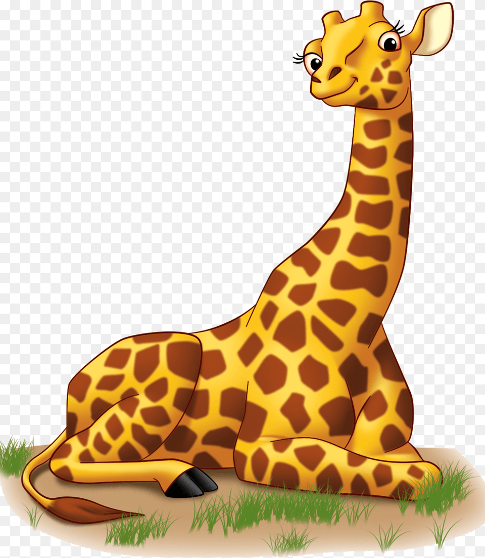 Cute Baby Giraffe Cartoon Here Is A Baby Giraffe As Giraffe Clipart, Animal, Mammal, Wildlife Free Transparent Png