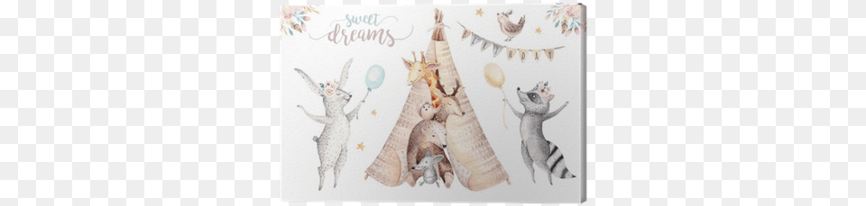 Cute Baby Giraffe Deer Animal Nursery Mouse And Bear Watercolour Boho Animals, Invertebrate, Sea Life, Seashell, Bird Png