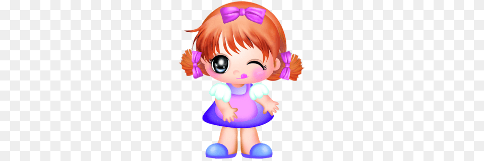 Cute Baby Girl Clipart Clip Art, Person, Toy, Doll, Face Free Png Download